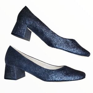 Karl Lagerfeld Paris Charee 2. glitter Block Heels